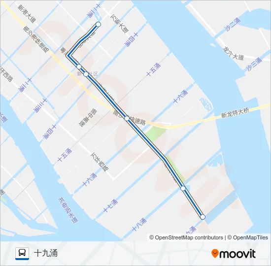 南11路 Bus Line Map