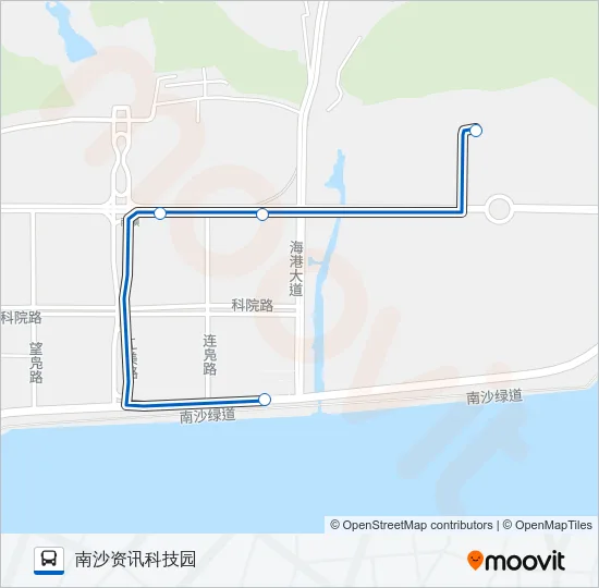 南24路 Bus Line Map