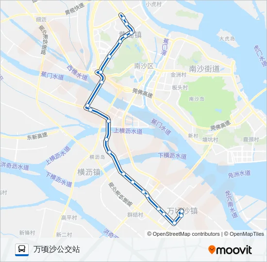 南26路 Bus Line Map
