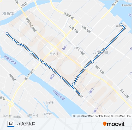公交南28路的线路图