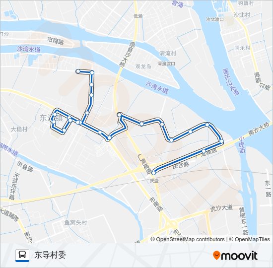 公交南37路的线路图