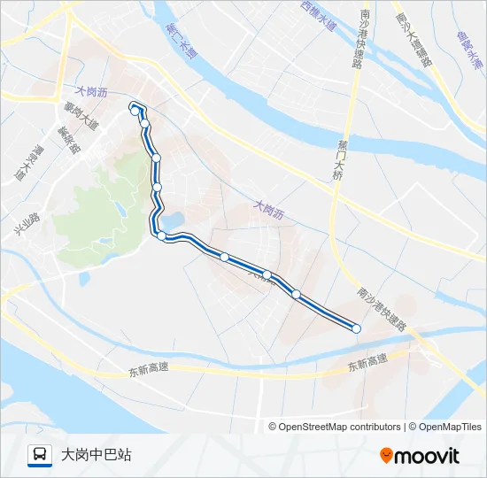 南42路 Bus Line Map