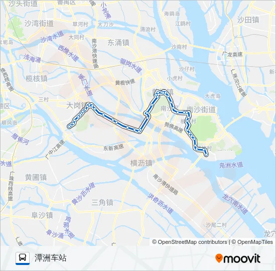 南49路 Bus Line Map