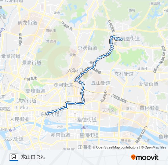 公交夜10路的线路图