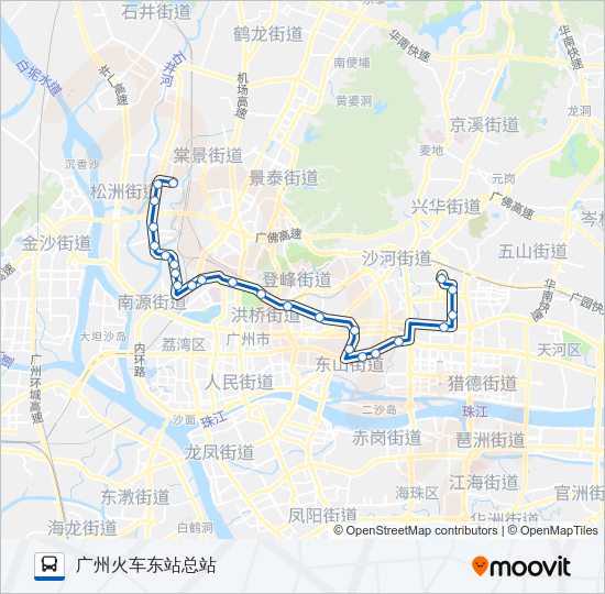 公交夜15路的线路图