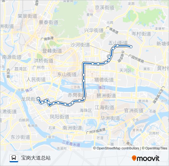 公交夜23路的线路图