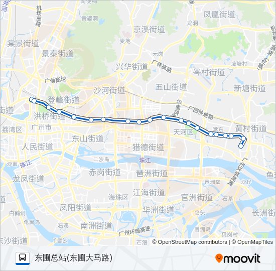 公交夜25路的线路图