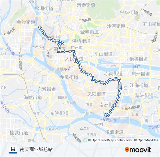 公交夜30路的线路图