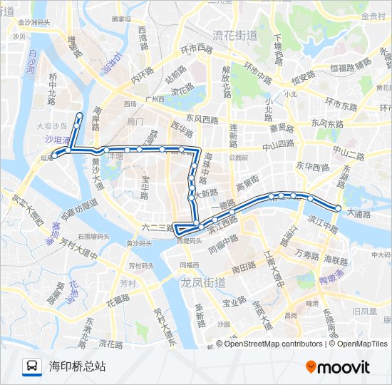 公交夜31路的线路图
