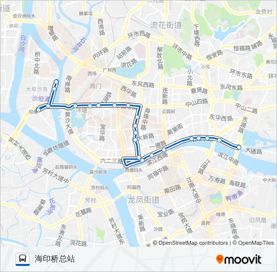 夜31路 Bus Line Map