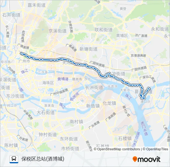 夜41路 Bus Line Map