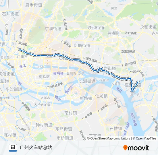 夜41路 Bus Line Map