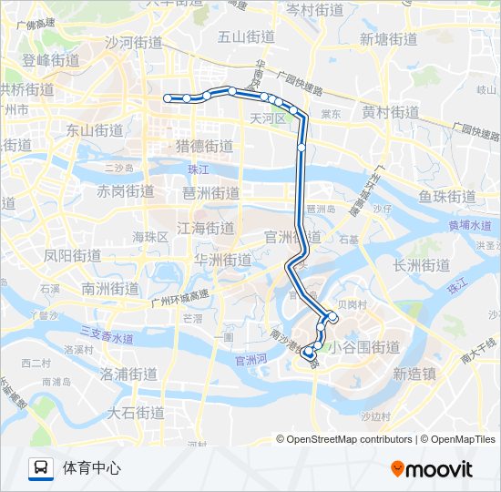 公交夜48路的线路图