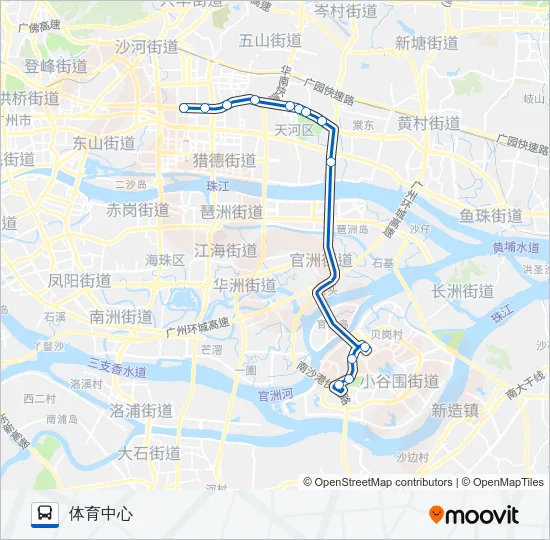 夜48路 Bus Line Map