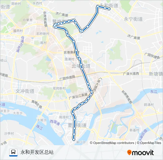 夜49路 Bus Line Map