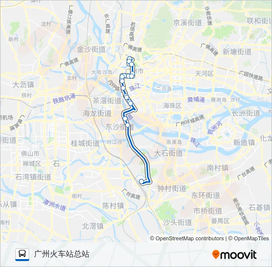 夜79路 Bus Line Map