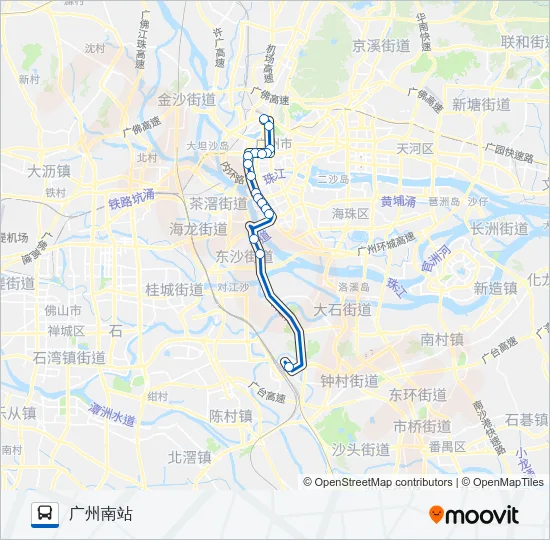 夜79路 Bus Line Map