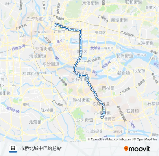 夜88路 Bus Line Map