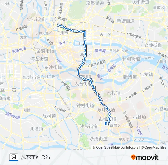 夜88路 Bus Line Map