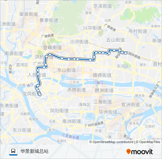 夜89路 Bus Line Map