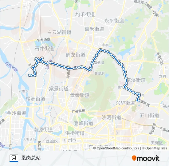 夜90路 Bus Line Map