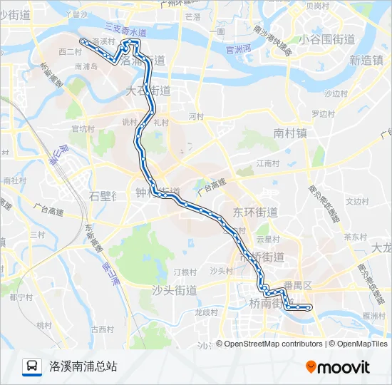 番13路 Bus Line Map
