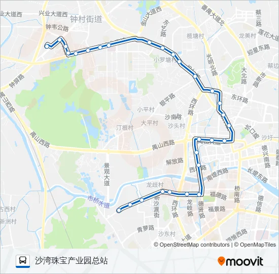 番15路 Bus Line Map
