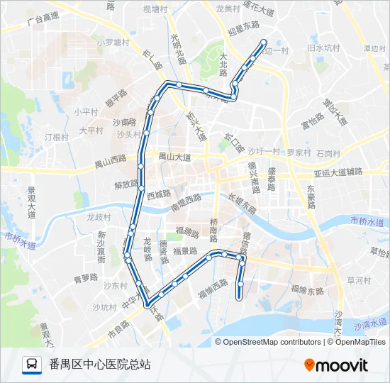 番20路 Bus Line Map