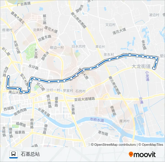 番23路 Bus Line Map