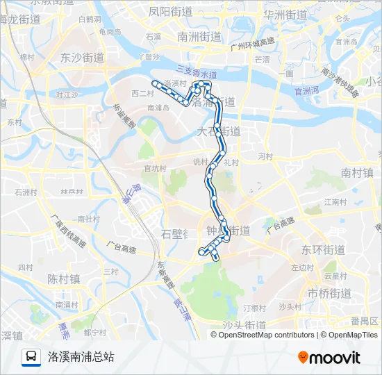 番25路 Bus Line Map