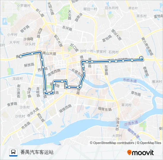 番26路 Bus Line Map