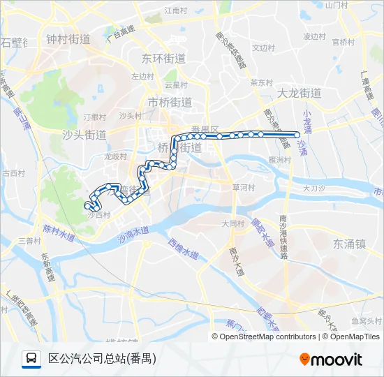 番29路 Bus Line Map
