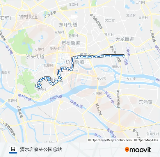 番29路 Bus Line Map