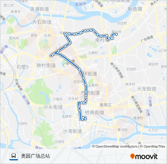 番30路 Bus Line Map