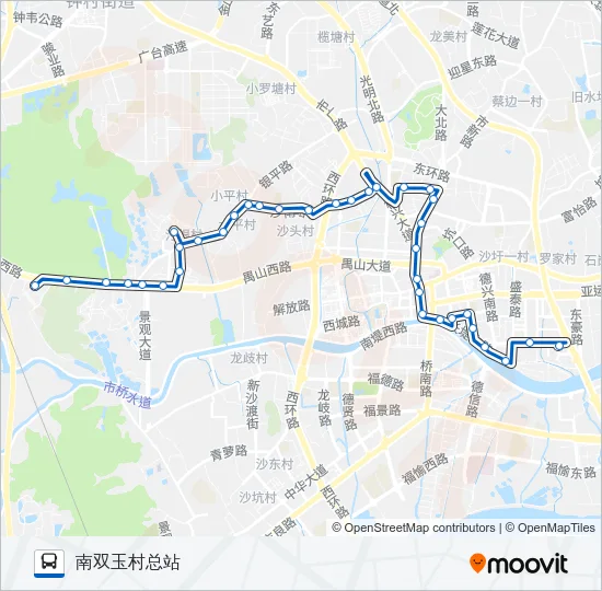 番4B路 Bus Line Map