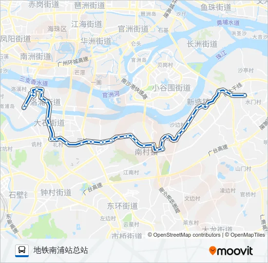 番53路 Bus Line Map
