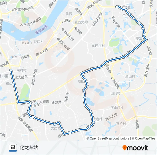 番59路 Bus Line Map