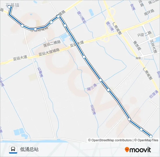 番80路 Bus Line Map