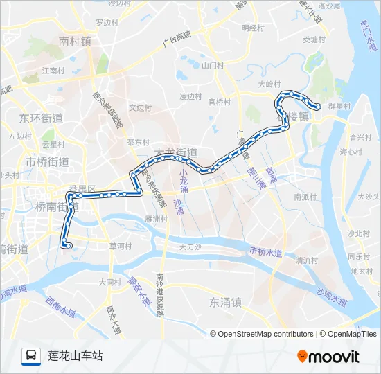 番93路 Bus Line Map