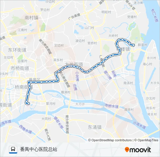 番93路 Bus Line Map