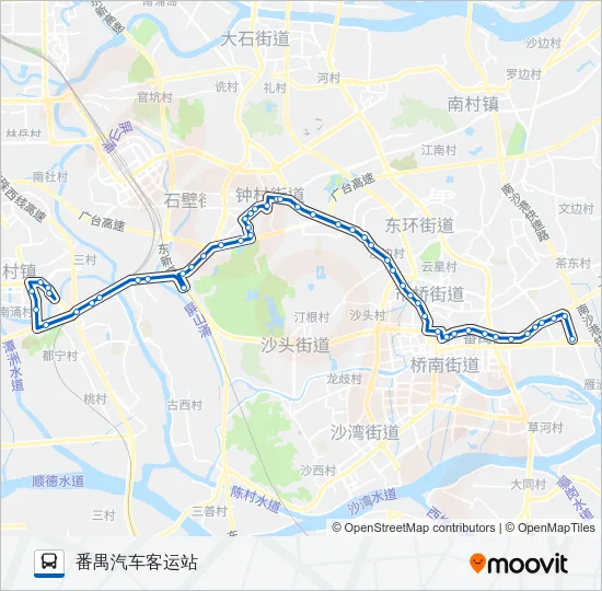 番97路 Bus Line Map