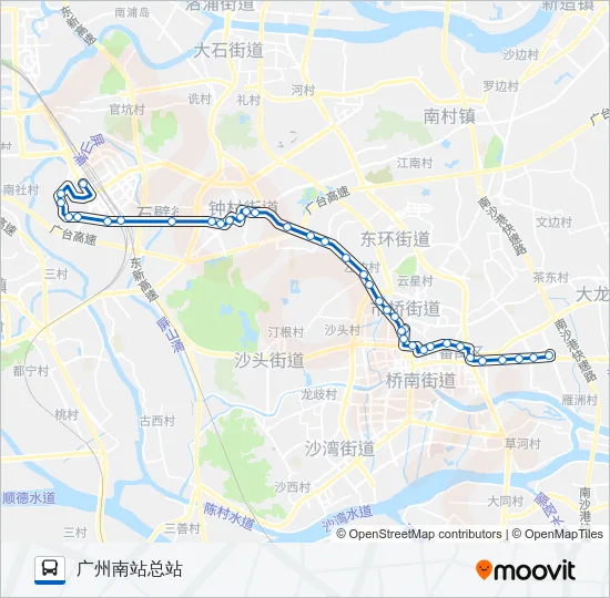 番99路 Bus Line Map