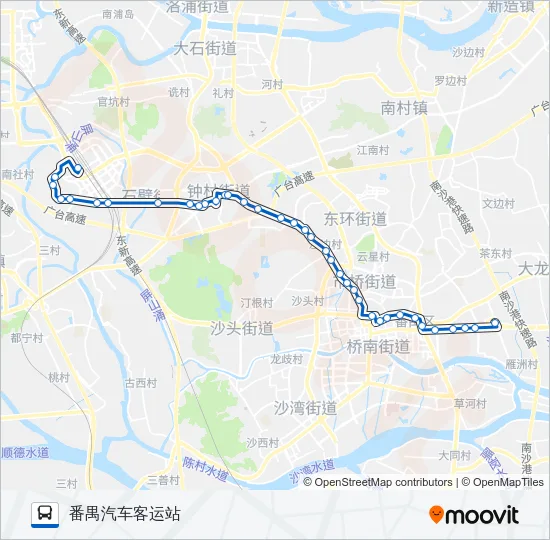 番99路 Bus Line Map