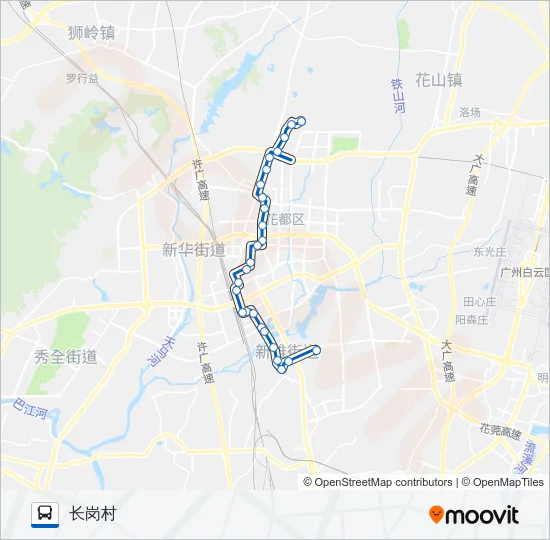 花12路 Bus Line Map