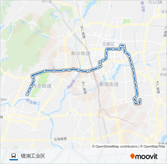 花22路 Bus Line Map