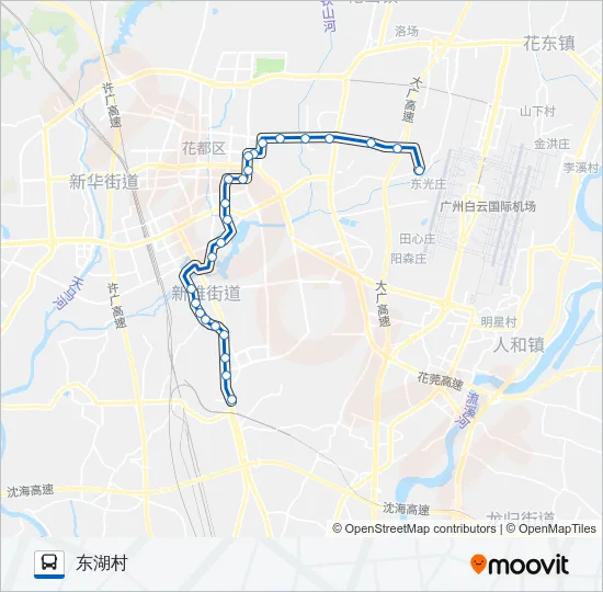 花29路 Bus Line Map