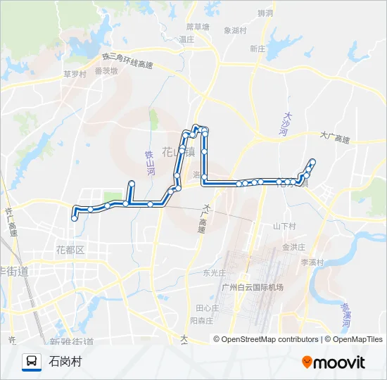 花32路 Bus Line Map