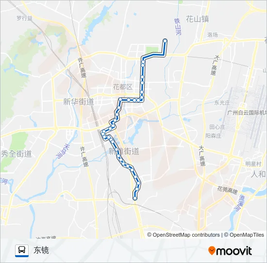花8B路 Bus Line Map