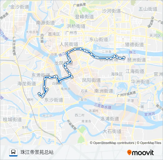 121A路 Bus Line Map