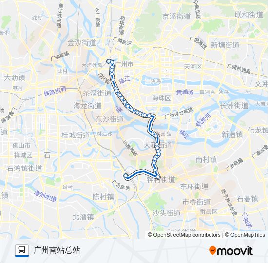 288路公交车路线图图片